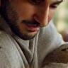 Omar El-Sayed with Luna the rabbit